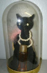 cat perfume bottle