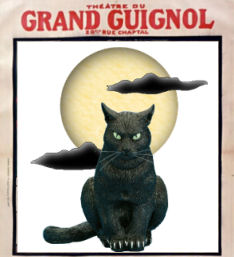 cat on Grand Guignol Poster