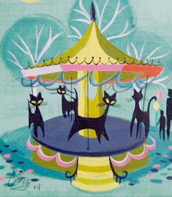 cat carousel