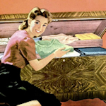 woman with hope chest