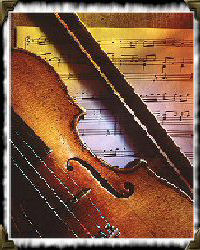 violin and sheet music