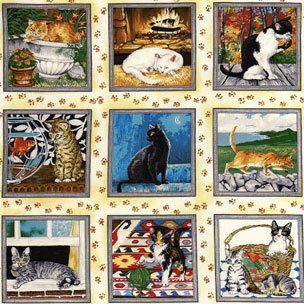 cat quilt