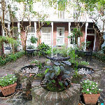 French Quarter courtyard