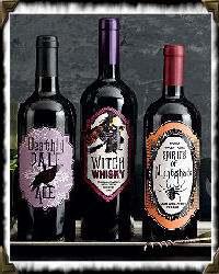 Halloween wine