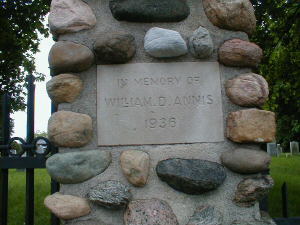 Image: Washington Cemetery Plaque 2