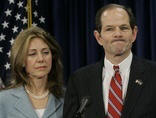 Gov. Eliot Spitzer and his much better half