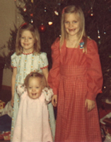 Debbie with her two sisters