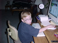 josh at computer