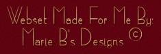  Marie B's Designs