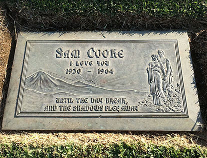 Sam Cooke's grave