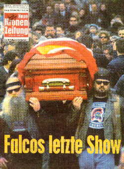 Falco's funeral procession