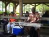 Me playing at my mothers class reuion at the park