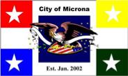 Flag of the City of Microna