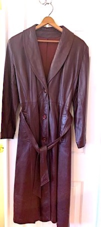 1970s Vintage Trench/Overcoat Oxblood