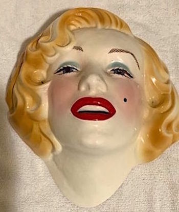 Clay Art Marilyn Wall  Face Mask