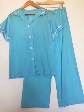 1960s blue Pajamas