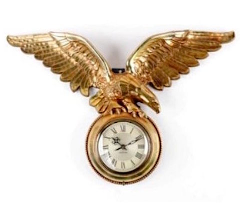 Flying Eagle Wall Clock