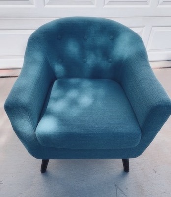 Turquoise Accent Chair