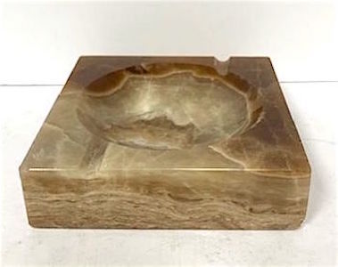 Marble Large Square Ashtray