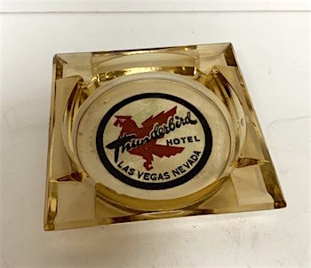 Vintage Vegas Thunderbird Ashtray