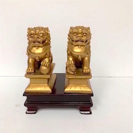 Gold Vany Stool