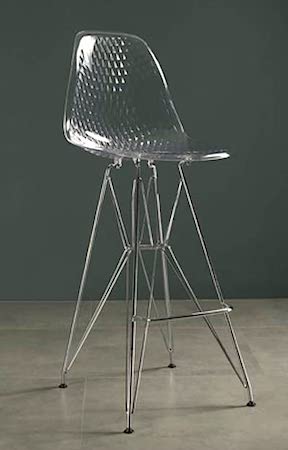 Industrial Metal Stools w wood Seats