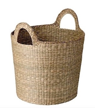 Large Hanging Jute Basket