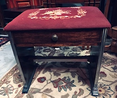 Art Deco Footstool