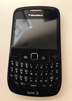 Vintage Curve 8530 Blackberry