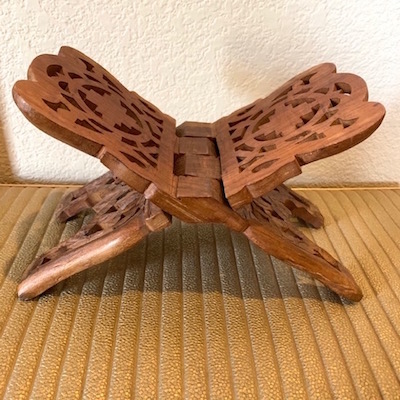 Carved Book Stand