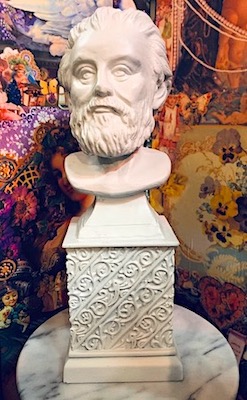 Greek Philosopher Desk  Bust