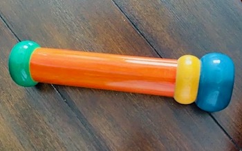 Vintage Wooden Colorful Candlestick