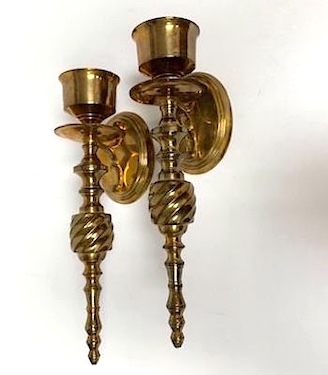 Brass Sconces