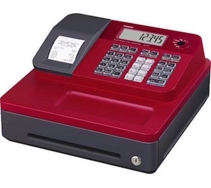 Cascio Cash Register Red