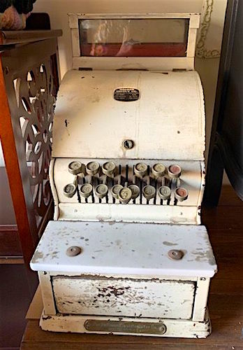 Vintage Rustic Cash Register