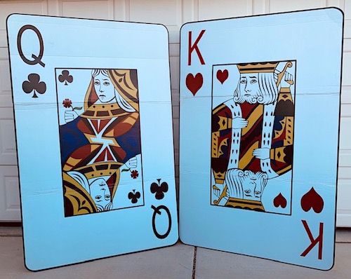 Stand Up Playing Cards