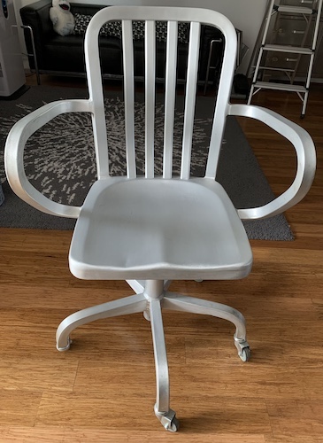 >Aluminum Modern Office Desk Chair