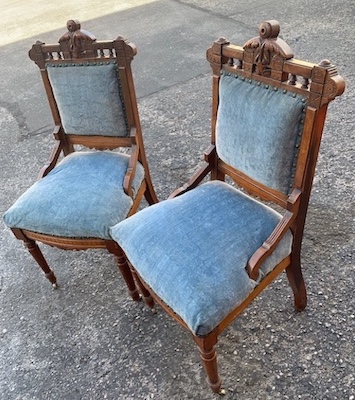 Eastlake Parlor Chairs