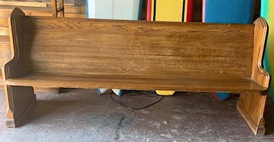 Vintage Church Pew