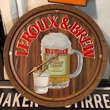 Clock Leroux Beer