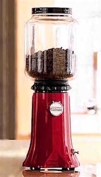 Retro Kitchen Aid Red Coffee Grinder