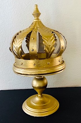 Gold Crown Dome with Stand