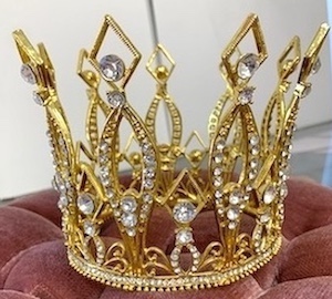 Gold Ornate Crown