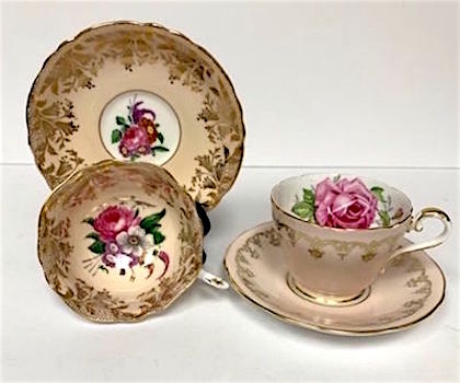 Vintage Fine China Cup & Saucers