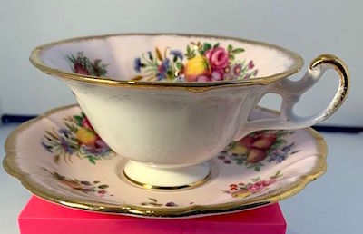 Vintage Fine China Cup & Saucer