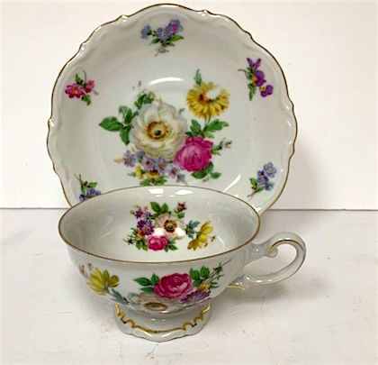 Vintage Fine China Cup & Saucers