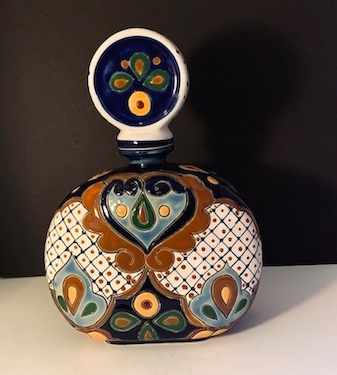 Talavera Ceramic Mexican Decanter