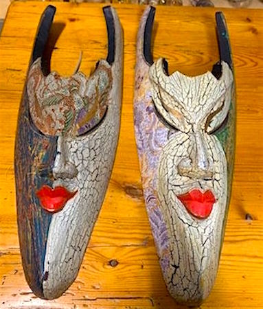 Indonesian Wall Masks