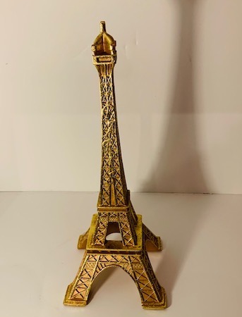 Small Gold Eiffel Tower