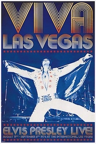 Elvis Presley Viva Las Vegas Cool Wall Decor Poster